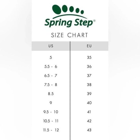 Spring Step Shoes Womens 41 Cream Cut‎ Leather Slingback Comfort Flats 9.5-10 - Picture 12 of 12